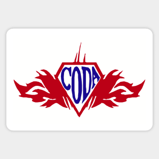 Super CODA Sticker